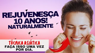 [MASSAGEM REJUVENESCEDORA FACIAL] REJUVENESÇA 10 ANOS NATURALMENTE! SEM RUGAS  RÁPIDO EM POUCOS DIAS