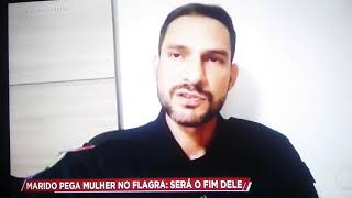 Marido pega mulher no flagra: Será o fim dele.