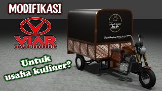 Viar Roda Tiga Untuk Usaha Kuliner | 3D Konsep