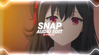 snap (sped up) - rosa linn [edit audio]