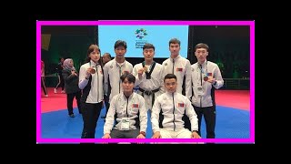 Taekwondo fighter P.Temuujin claims gold medal - Welcome to MONTSAME News Agency