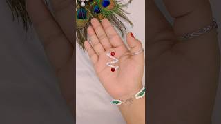 How To Make Ring With Beads💍🌼Diy Ring❤️✨#shorts#youtubeshorts#viral#trending#handmade#diy#IGHANDMADE