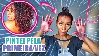 FIQUE RUIVA EM CASA - Pintei o cabelo sozinha!