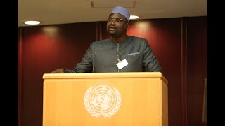 Mr Mohamadou Lamine Cissé, Président, AfricaWide Movement for Children (AMC)