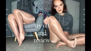 Try on and review of Danskin ultrashimmery tights