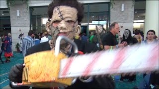 Leatherface in public