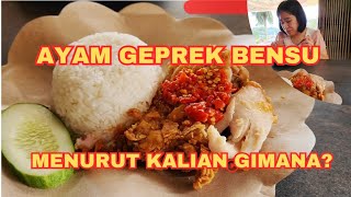 Ayam Geprek Bensu | Kalian Suka Ga?