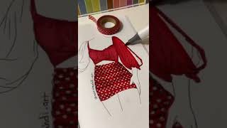 Watch Me Draw Outfits tiktok Nooralmahdi art