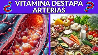 DESCUBRE como afecta a tus ARTERIAS y HUESOS, LA VITAMINA escondida en estos ALIMENTOS