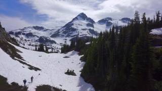 Semaphore Lakes and Tenquille lake in British Columbia Canada