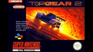 Top Gear 2 (SNES) Gameplay