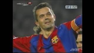 2003.02.18 Barcelona 3 - Internazionale 0 (Full Match 60fps - 2002-03 Champions League)