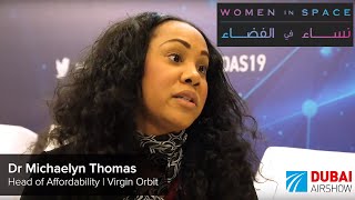 Dr Michaelyn Thomas - Virgin Orbit | Women in Space 2019