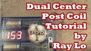 0.15Ω Dual Center Post Coil Tutorial on a Patriot