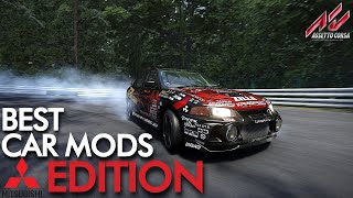 BEST Car Mods MITSUBISHI Edition 2021 | Assetto Corsa Car Mod Showcase