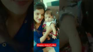 Feel the beat with Gunnu😍😆 ||Happy sister's day|| #happysister'sday #vartika'svines #shorts #viral😎