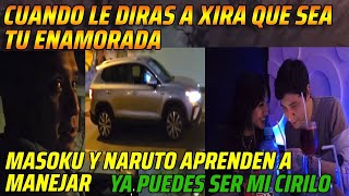 😂CUANDO LE DIRAS A XIRA QUE SEA TU ENAMORADA😂MASOKU Y NARUTO APRENDEN A MANEJAR😂