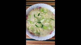 Sup oyong misoa ala Dapur Keluarga yang sederhana #Shorts