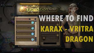 Mu Legend - Where to find dragon Karax & Varitra for Linda Fragments (Wedding Dress Linda Talisman)