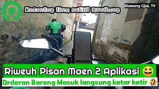 Coba Main 2 Aplikasi Malah ketar ketir 😆 | Motovlog live onbid Bandung