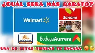 TAG DEL SUPERMERCADO | SORIANA RESULTÓ SER MÁS CARO | ¿QUIÉN DARÁ MÁS BARATO?