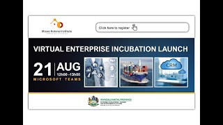 Moses Kotane Institute - Virtual Enterprise Incubation Launch