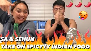 SPICYYY INDIAN FOOD MUKBANG FT. SEHUN