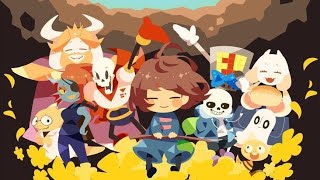 Undertale: Try it fast game🏃 (Pacifist Ending ❤️✨#1)