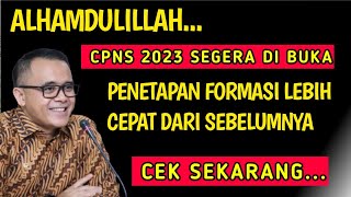 Siap siap CPNS 2023 akan dibuka Juni, Kebutuhan Formasi Jabatan diumumkan lebih cepat