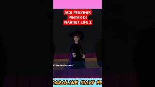 AKU JADI PENYIHIR PINTAR DI WARNET LIFE 2 #trendingshorts #warnetlife2 #penyihir #trending