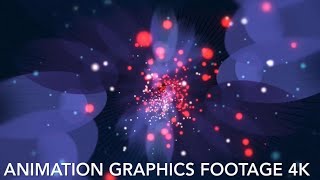 Animation Graphics Footage4K (Copyright Free particles combo motion effects background) New Motion