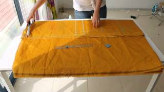 How to cut simple kurti/Kameez