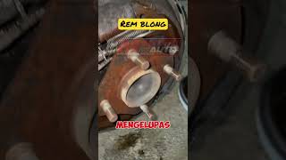 Rem Blong,Kampas Rem KW Mengelupas #shorts #automobile #nissan #grandlivina #livina #brake