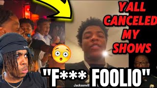 YUNGEEN ACE DISSED FOOLIO AT RECENT SHOW! ALSO WENT LIVE AND TOLD THE FEDS THIS...