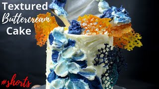 Textured Buttercream Cake Tutorial | Kurlina's Foodie Chronicles