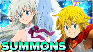 INSANE LUCK WHAT!! 1 YEAR ANNIVERSARY SUMMONS!! - Seven Deadly Sins Grand Cross