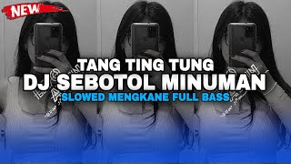 DJ TANG TING TUNG X GARA GARA SEBOTOL MINUMAN ( SLOWED REVERB ) JEDAG JEDUG MENGKANE FULL BASS