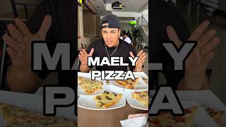 Una pizza grandote por 2.25$ 😱 Maely’s Pizza en Ecuador! #pizza #ecuador