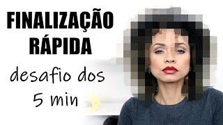 DESAFIO: Finalização Rápida de 5 Minutos para os Cachos