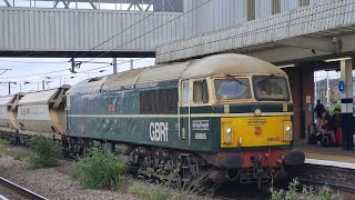 GBRF " Eastleigh " passing Peterborough