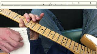 Blues Guitar At Its Best - Guitar Lesson - With Tabulature