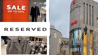 RESERVED 50 %  WINTER SALE // PALAIS VEST  SHOPPING #RESERVED #SALE2021