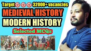 Target 32000+ vacancies Medieval and Modern History mcqs