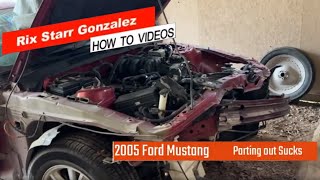 How to Video - Parting Out Sucks - 2005 Ford Mustang