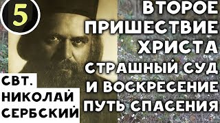 Второе пришествие Христа и Страшный Суд. Воскресение и Путь Спасения. Николай Сербский