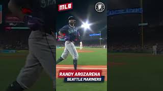 RANDY AROZARENA CONECTA SU PRIMER HOME RUN CON MARINERS #mlb #randyarozarena #seattlemariners