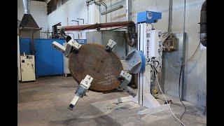 2 Axis Headstock Welding and Assembly Positioner - Sideros Engineering -  2000 kg (4400 lbs)