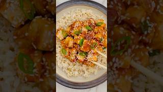 30 minutes Sesame Tofu with 17g protein! #shorts #tofu #chineserecipe #vegancooking #healthyrecipes