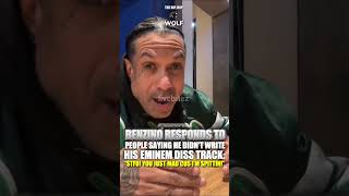 BENZINO RESPONDS TO PEOPLE SAYING HE DIDN'T WRITE HIS EMINEM DISS TRACK! ✍🏾