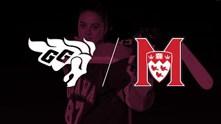 LIVE - Ottawa vs./c. McGill (Hockey W/F)